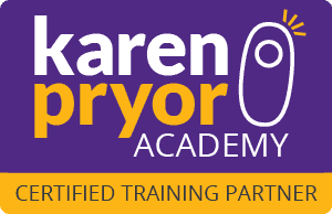 Karen Pryor Academy certified training partner badge
